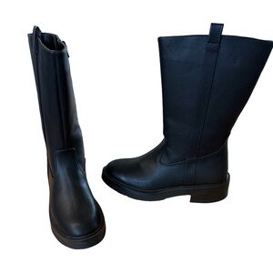 Kohl's Black Tall Mid-Calf Heeled Pull-On Boots